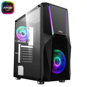Njoy Fort Tempered Glass fekete