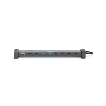 Hama USB 3.1 TYPE-C 9IN1 Dokkoló Szürke