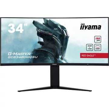 iiyama 34" G-Master GCB3480WQSU-B1 LED ívelt