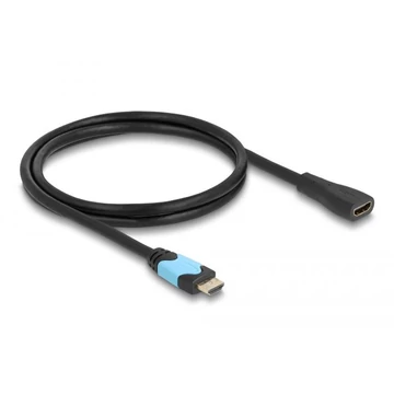 DeLock HDMI anya - HDMI apa kábel 48 Gbps 8K 60 Hz bővítőkábel fekete 1 m (81997) DeLock HDMI anya - HDMI apa kábel 48 Gbps 8K 60 Hz bővítőkábel fekete 1 m (81997)