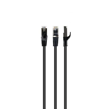 Gembird CAT6A S-FTP Patch Cable 0,5m fekete