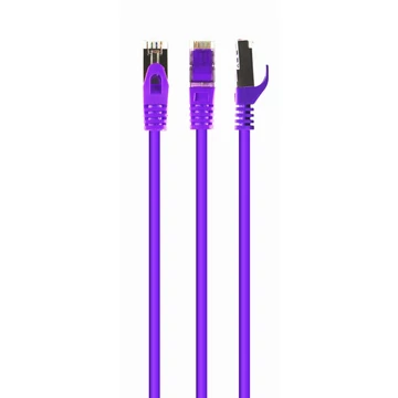 Gembird CAT6A S-FTP Patch Cable 1m Purple