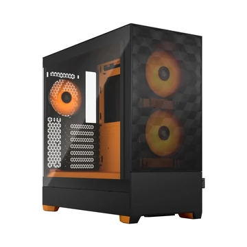 Fractal Design Pop Air táp nélküli ablakos ház RGB Orange Core - fekete-narancssárga (FD-C-POR1A-05) Fractal Design Pop Air táp nélküli ablakos ház RGB Orange Core - fekete-narancssárga (FD-C-POR1A-05)