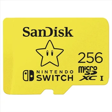 256GB microSDXC Sandisk Nintendo Switch UHS-I CL10 U3 A1 V30 (183573 / SDSQXAO-256G-GNCZN) 256GB microSDXC Sandisk Nintendo Switch UHS-I CL10 U3 A1 V30 (183573 / SDSQXAO-256G-GNCZN)