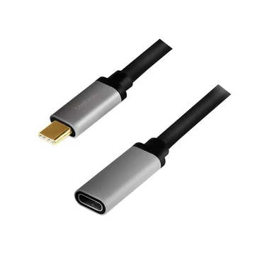 Logilink USB 3.2 Gen2 USB-C/M - USB-C/F 4K kábel  0,5m (CUA0105)