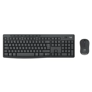 Logitech MK370 fekete vezeték nélküli billentyűzet + optikai egér HU