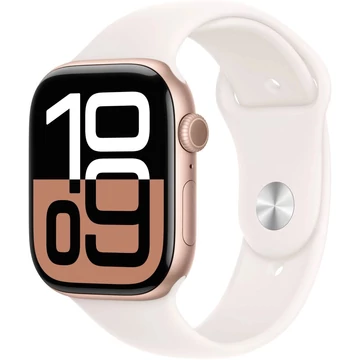 Apple Watch S10 Cellular 42mm Rose Gold Alu Case with Light Blush Sport Band S/M Apple Watch S10 Cellular 42mm Rose Gold Alu Case with Light Blush Sport Band S/M