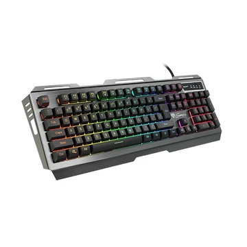 Natec Genesis Rhod 420 RGB Billentyűzet Black US