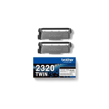 Brother TN-2320 fekete eredeti toner duplacsomag