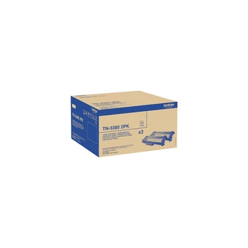 Brother TN-3380 fekete eredeti toner duplacsomag