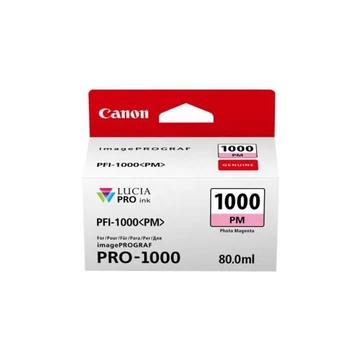 Canon PFI-1000 fotó magenta eredeti tintapatron