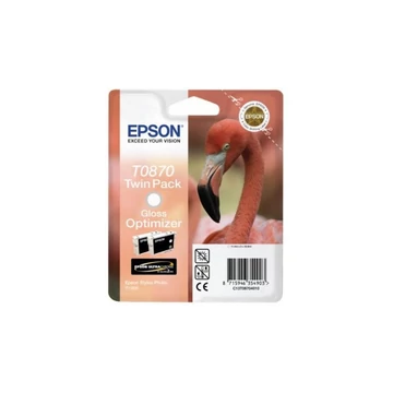 Epson T0870 gloss optimizer eredeti tintapatron