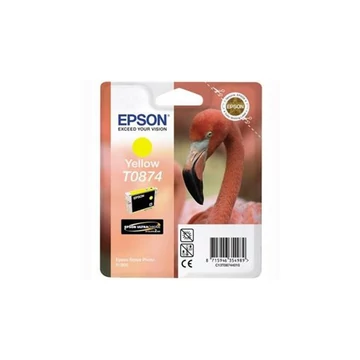 Epson T0874 sárga eredeti tintapatron