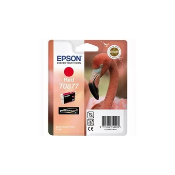Epson T0877 piros eredeti tintapatron