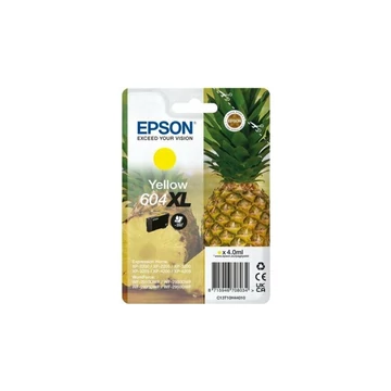 Epson T10H4 (604XL) sárga eredeti tintapatron