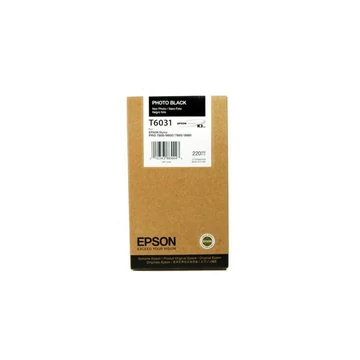 Epson T6031 fotó fekete eredeti tintapatron