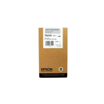 Epson T6039 light light black eredeti tintapatron