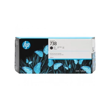 HP 498N8A No.738 fekete eredeti tintapatron