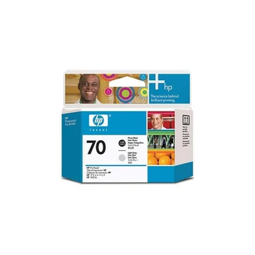 HP C9407A No.70 fotó fekete és világos szürke eredeti nyomtatófej