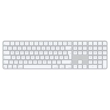 Apple Magic Keyboard (2024) Touch ID and Numeric Keypad Bluetooth Keyboard White HU Apple Magic Keyboard (2024) Touch ID and Numeric Keypad Bluetooth Keyboard White HU