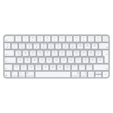Apple Magic Keyboard (2024) Touch ID Bluetooth Keyboard White HU
