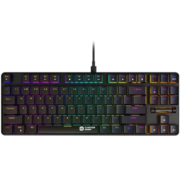 Canon GK-50 Cometstrike Gaming keyboard Black HU