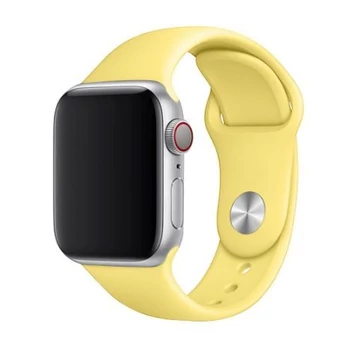 FIXED szilikon óraszíj Apple Watch 38/40/41mm-es okosórákhoz, sárga