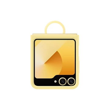Samsung Galaxy Flip6 Silicone Case Yellow