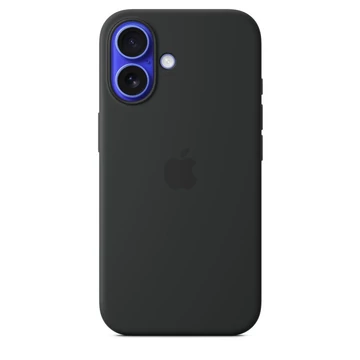 Apple iPhone 16 Silicone Case with MagSafe Black