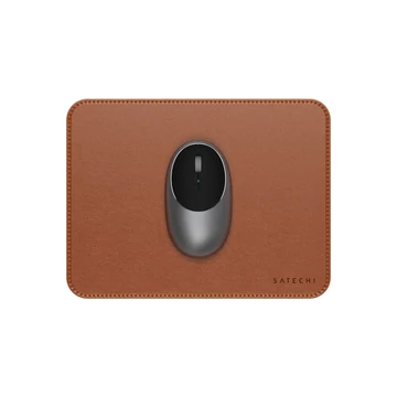 Satechi Vegan-Leather Premium Mouse Pad Brown