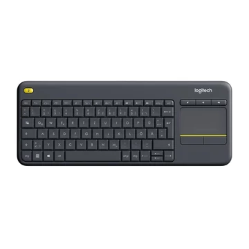 Logitech K400 Plus Wireless Touch Keyboard Black DE