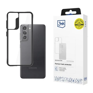 3mk Satin Armor Case+ átlátszó, TPU és PC anyagú telefontok Samsung Galaxy S21 5G 3mk Satin Armor Case+ átlátszó, TPU és PC anyagú telefontok Samsung Galaxy S21 5G