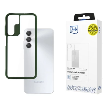3mk Satin Armor Case+ átlátszó, TPU és PC anyagú telefontok Zöld Samsung Galaxy A15 5G 3mk Satin Armor Case+ átlátszó, TPU és PC anyagú telefontok Zöld Samsung Galaxy A15 5G