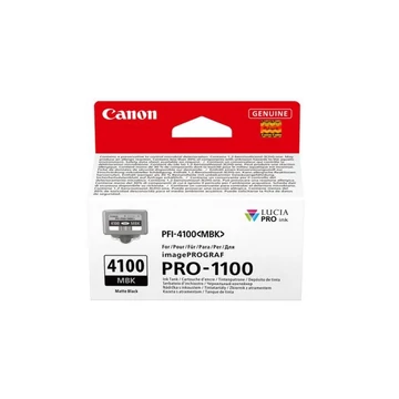 Canon PFI-4100MB matt fekete eredeti tintapatron