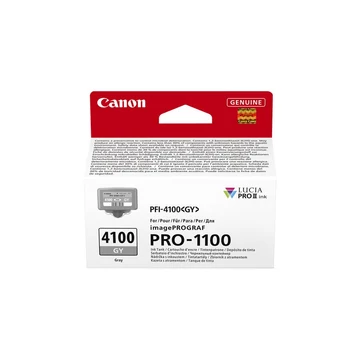 Canon PFI-4100 fotószürke eredeti tintapatron