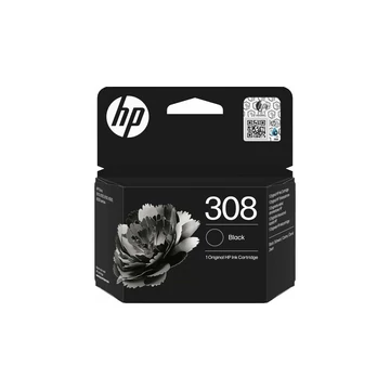 HP 7FP21UE No.308 fekete eredeti tintapatron