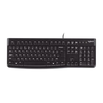 Logitech K120 USB billentyűzet Black UK