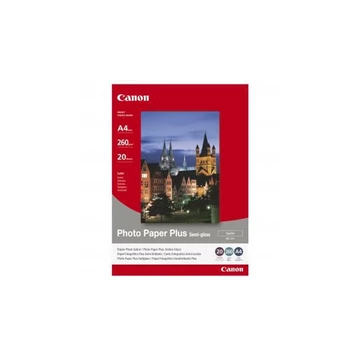 Canon SG-201 félfényes eredeti fotópapír (A/4, 20 lap, 260g)
