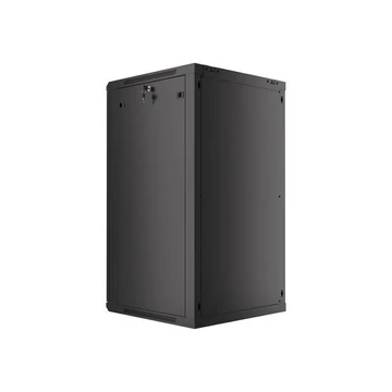 Lanberg 19" 22U Falra szerelhető Rackszekrény Black