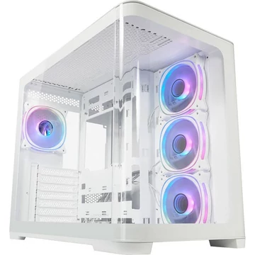 LC Power Gaming 8001W Tempered Glass Pro-Storm Light