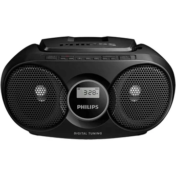 Philips AZ215B/12 CD Player Black