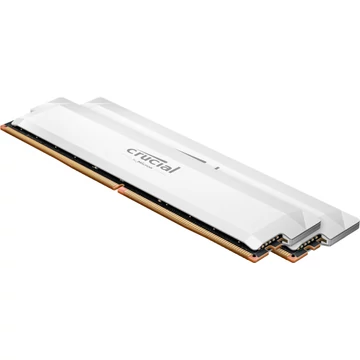 Crucial 64GB DDR5 6400MHz Kit(2x32GB) UDIMM: OC Gaming Memory White