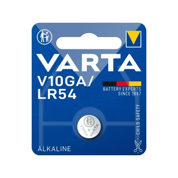 Varta V10GA/LR54 Alkáli Gombelem 1db/csomag