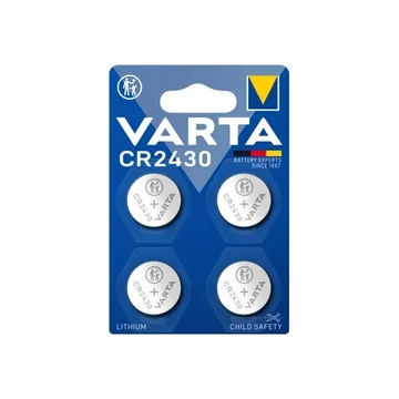 Varta CR2430 Lítium Gombelem 4db/csomag
