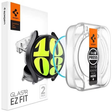Spigen Glass tR EZ Fit Samsung Galaxy Watch7 (40mm) 2 pack Transparency Spigen Glass tR EZ Fit Samsung Galaxy Watch7 (40mm) 2 pack Transparency