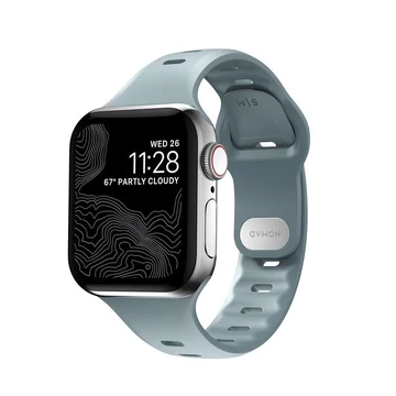 Nomad Sport Slim Strap S/M, glacier blue - Apple Watch 7 (41mm)/6/SE/5/4 (40mm)/3/2/1 (38mm) Nomad Sport Slim Strap S/M, glacier blue - Apple Watch 7 (41mm)/6/SE/5/4 (40mm)/3/2/1 (38mm)