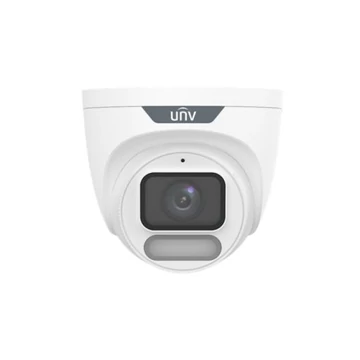 Uniview Easystar Colorhunter 2MP OwlView Wise-ISP turret dómkamera, 4mm fix objektívvel, mikrofonnal
