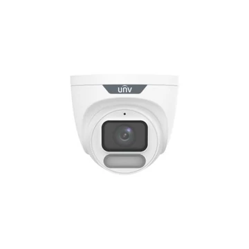 Uniview Easystar Colorhunter 4MP OwlView Wise-ISP turret dómkamera, 4mm fix objektívvel, mikrofonnal
