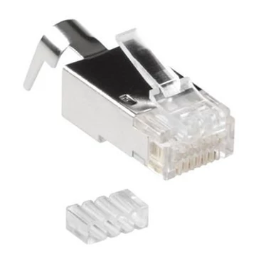 ACT FA2001 RJ45 (8P/8C) CAT6A shielded modulaire connector for round cable with solid or standed conductors ACT FA2001 RJ45 (8P/8C) CAT6A shielded modulaire connector for round cable with solid or standed conductors