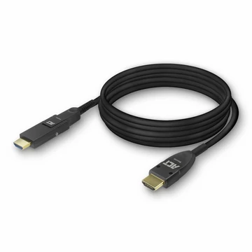ACT HDMI High Speed with detachable connector v2.0 HDMI-A male - HDMI-A male active optical cable 40m Black ACT HDMI High Speed with detachable connector v2.0 HDMI-A male - HDMI-A male active optical cable 40m Black